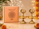 Mayur Panchtara Diya (Set of 2)