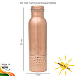 OG Half Hammered Copper Bottle