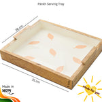 Pankh Serving Tray - White