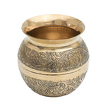 Madhubani Brass Kalash