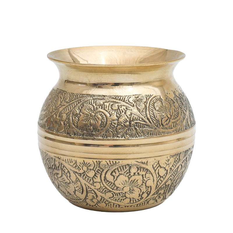 Madhubani Brass Kalash