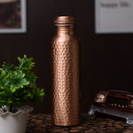 Hammered Copper Bottle