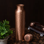 Hammered Copper Bottle