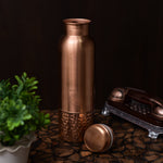 OG Half Hammered Copper Bottle