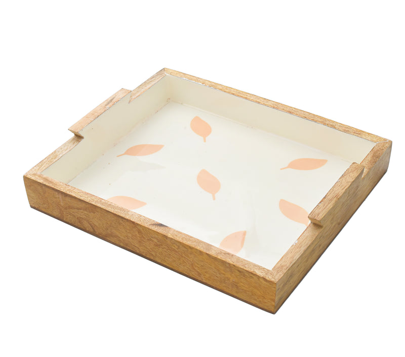 Pankh Serving Tray - White