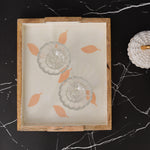 Pankh Serving Tray - White