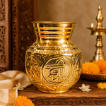 Premium Shri Brass Kalash