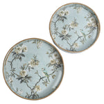 Wings of Serenity Round Tray Set (Set of 2)
