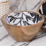 Vana Wooden Bowl Set (Set of 2)