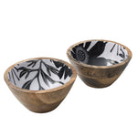 Vana Wooden Bowl Set (Set of 2)